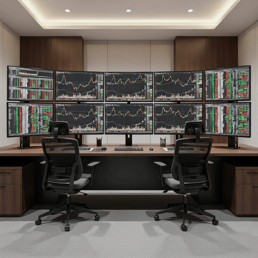 Institutional trading setup